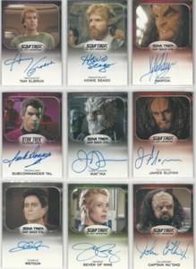 Star Trek Aliens auto card James Sloyan