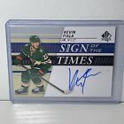 Kevin Fiala 2019-20 SP Authentic Sign of the Times Auto 