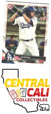 2018 Bowman DJ Peters #BP31 Prospects - Image 1 of 2