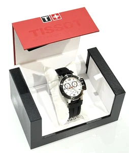 RELOJ TISSOT T-RACE HOMBRE BLANCO, CORREA DE GOMA - T048417 A - Imagen 1 de 10
