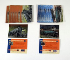Lot of (10) 1999 DuoCards Lionel Legendary Trains Foil Promo Card Set (2) Nm/Mt