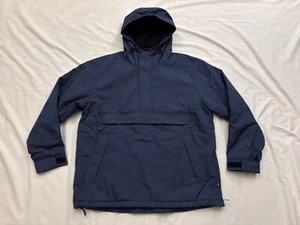 Carhartt WIP men's Visner Cordura pullover lined anorak jacket, Blue, Medium - Picture 1 of 12
