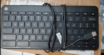 Hewlett-Packard HP Keyboard UHOU micro PC Xbox mac keyboard Mini USB - Image 1 of 2