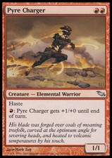 Magic the Gathering MTG Pyre Charger (103) Shadowmoor   LP