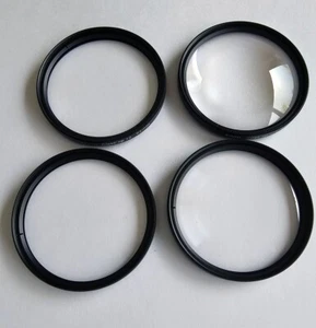 KOOD 62MM CLOSE-UP LENS SET OF 4 + CASE +1 +2 +4 +10 DIOPTRE CLOSE UP LENSES - Picture 1 of 7
