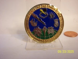 AIR FORCE NO ONE COMES CLOSE 325th MISSION SUPPORT GROUP CHALLENGE COIN - Picture 1 of 2