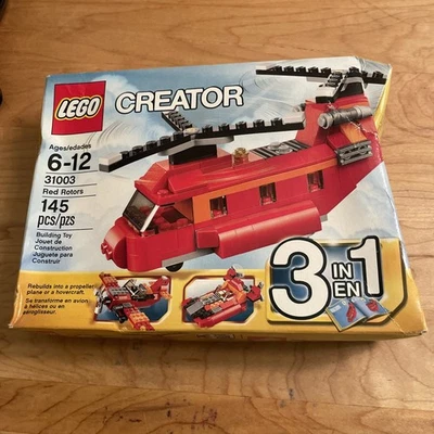 Lego 31003 Creator 3 In 1 Red Rotors (Brand New With Box Damage) - Image 1 of 4