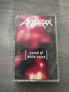 Anthrax – Sound Of White Noise - Original Metal Cassette Tape EX+ - Imagen 1 de 3