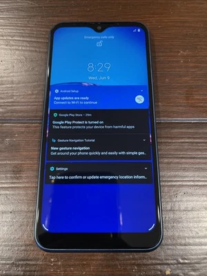 Motorola Moto E (2020)  - 32GB - Blue (TracFone) - Image 1 of 4