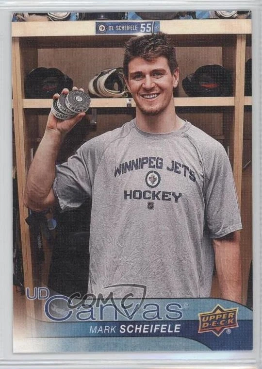 2016-17 Upper Deck UD Canvas Mark Scheifele #C89 - Image 1 of 2