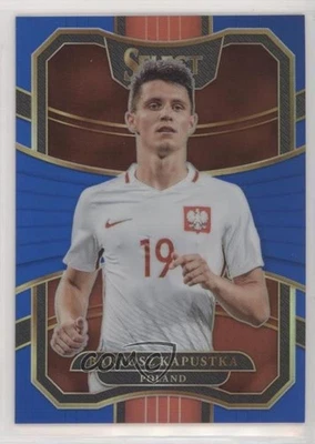2017-18 Panini Select Terrace Blue Prizm /299 Bartosz Kapustka #22 - Image 1 of 2