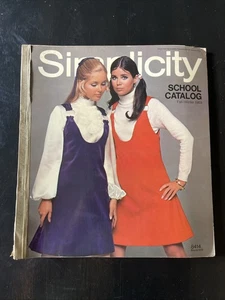 1969 Simplicity Herbst und Winter Schule Katalog Schnittmuster Laden Thekenbuch - Bild 1 von 11