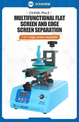 Edge Curved Screen Separator 7in1 Glue Remover In Frame Sunshine S-918L Plus UK - Image 1 of 4