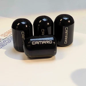 4pcs Chevy Camaro Logo Bullet Aluminum Tire Valve Stem Caps - Picture 1 of 1