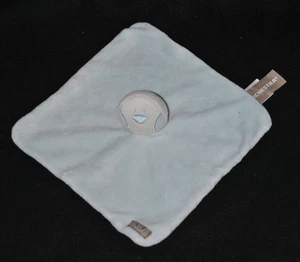 🐦 Doudou plat oiseau ORCHESTRA bleu blanc BE - Picture 1 of 1