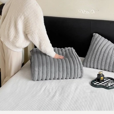 100x150CM Plüsch Kaninchen Fell Decke Weich Koralle Fleece für gemütlichen He - Bild 1 von 4