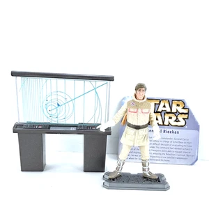 Figura del General Rieekan de Star Wars con pantalla táctica Hoth completa propiedad de adultos - Imagen 1 de 2