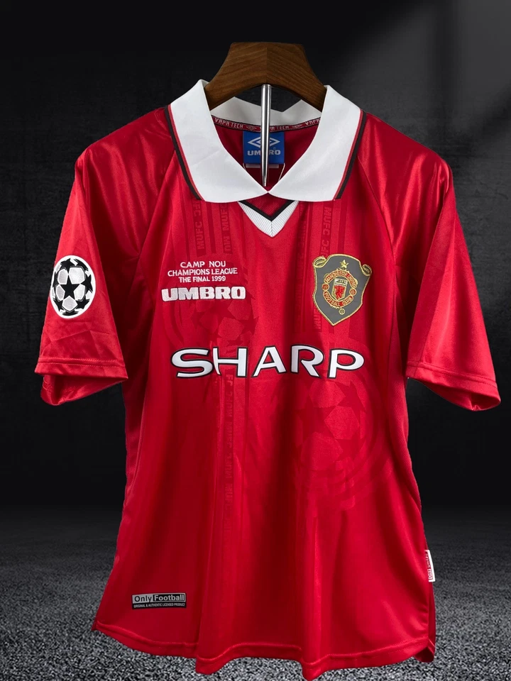 Camiseta local Manchester United 1999-2000 - Beckham #7 - Camiseta de fútbol vintage Foto 1 de 4