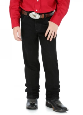 Wrangler ~ Pantalones de mezclilla para niños Pro Rodeo ~ 13MWZWK ~~Negro~~ 1T a 3T Foto 1 de 2