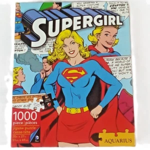 Supergirl 1000 piece 20x27 Jigsaw Puzzle by Aquarius - Picture 1 of 5