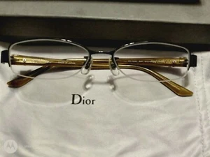 Christian Dior CD-7689J EYEGLASSES B6P 51-15-135 titan Japan new. - Picture 1 of 11