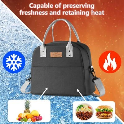 BESUCHE DEN HEMIKS-STORE Klein Kühltasche Doppeldecker Picknick Camping Lunch Taschen Lsoliertaschen