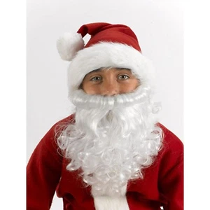  Kinder Weihnachten Weihnachtsmann Bart Kostüm Zubehör - Bild 1 von 2