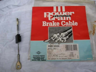 CABLE FRENO DE MANO DELANTERO FORD ESCORT/ORION CLÁSICO.Productos Power Train.PBBC2000. Foto 1 de 4
