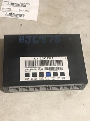 2009-2012 Chevy Traverse GMC Acadia Buick Enclave Body Control Module 20935349 Foto 1 de 3