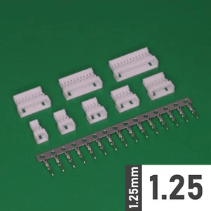 1.25 1.25mm Socket + Crimps 2-12p Crimp Connector W2W (Molex PicoBlade Style) - Picture 1 of 1