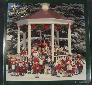 Byers Choice Caroler Pavillon 500 Teile versiegelt 1996 Puzzle 18x18 - Bild 1 von 2