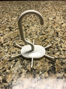 6 Haken Drehbarer Gürtel Schal Rack Organizer Männer Krawatte Aufhänger Hält - Bild 1 von 3