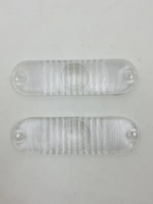 1963 - 1970 AMC RAMBLER PARK LAMP TURN 信号镜头套装透明颜色全新 #826-SET — 第 1/4 张图片