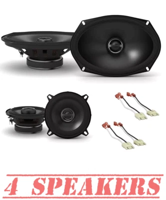 Actualización de altavoz delantero y trasero para auto Alpine serie S para Dodge RAM 1500 1994-2002 Foto 1 de 2