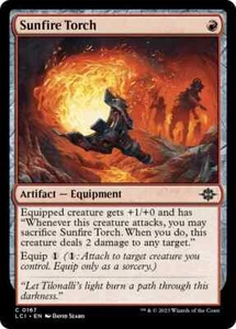 SUNFIRE TORCH X 4 N/M- THE LOST CAVERNS OF IXALAN MTG - Picture 1 of 1