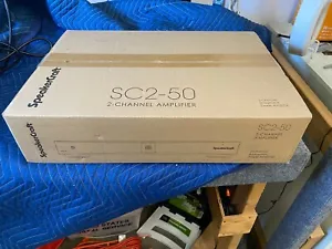 SpeakerCraft SC2-50 2 Channel Amplifier100 watts per channel Bridgeable 225 Mono - Picture 1 of 6