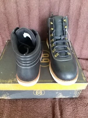 Route 66 Baizen Mens Black Boots Size 12 - Image 1 of 4