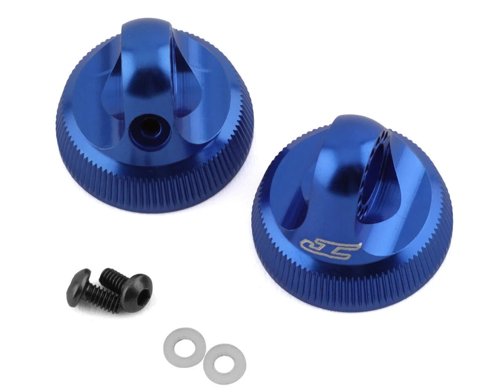 JConcepts Dämpfer Kappen 13mm blau für Team Associated JCO2701-1 B6.4 B6.4D B