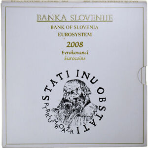 [#1272036] Slowenien, 1 Cent to 2 Euro + 3 Euro, FDC, 2008, STGL