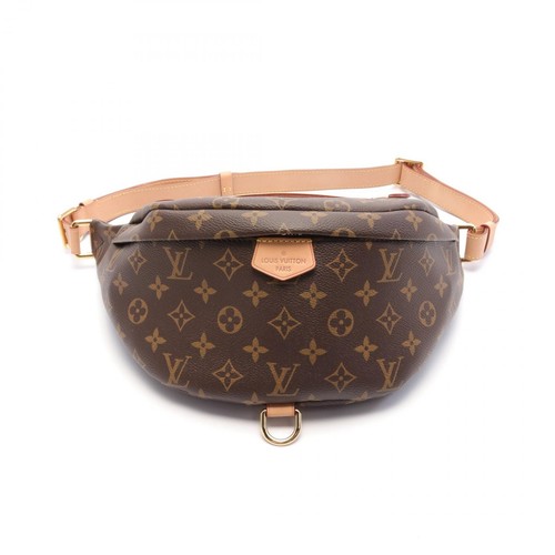 LOUIS VUITTON（LV） Borsa LOUIS VUITTON Bum cintura in vita M43644 Monogram pelle marrone usata