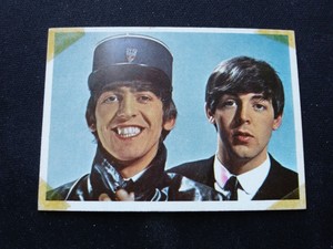 1964 Topps Beatles Diary Card # 20A George, Paul (GD)