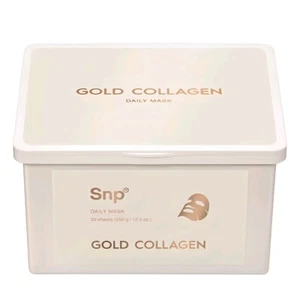 SNP Gold Collagen Daily Mask 30 Sheets/Wrinkle/Anti-Aging/Moisture/Pulling Out - Picture 1 of 14