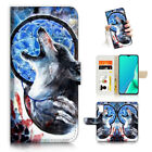 ( For Nokia C21 Plus ) Wallet Flip Case Cover Aj23488 Dream Catcher Wolf