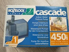 Hozelock Cyprio Cascade Water Feature Fountain Waterfall Fish Pond Pump 450
