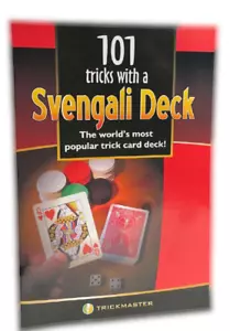 SVENGALI DECK BOOKLET 101 Zaubertricks Kraftkarte Magier Buch Nahaufnahme Mental - Bild 1 von 7