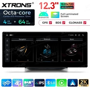 AUTORADIO ANDROID 4/64GB AUDI A1 2010-2018 STEREO AUTO TOUCH 12.3" GPS XTRONS - Foto 1 di 15