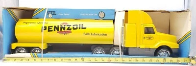 Nuevo camión ERTL International Pennzoil Deluxe 1989 cabina diecast petrolero de acero LOTE B Foto 1 de 4