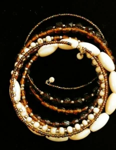 Multilayer Natural Stone Crystal Beaded Bracelets - Bild 1 von 5