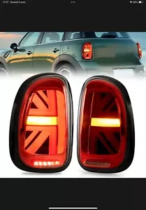 VLAND Fumé LED Feux Arrière Pour 2010-16 BMW MINI Countryman R60 Séquentiel Set - Picture 1 of 9