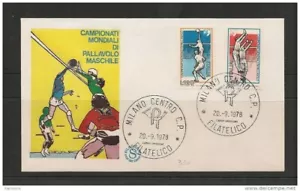 Italia 1978, voleibol. FDC - Imagen 1 de 1